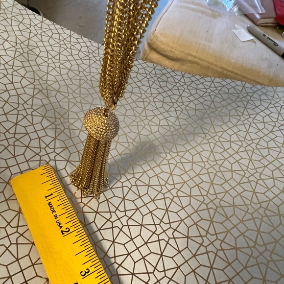 Vintage Sarah Coventry tassel necklace - Picture 2 of 6